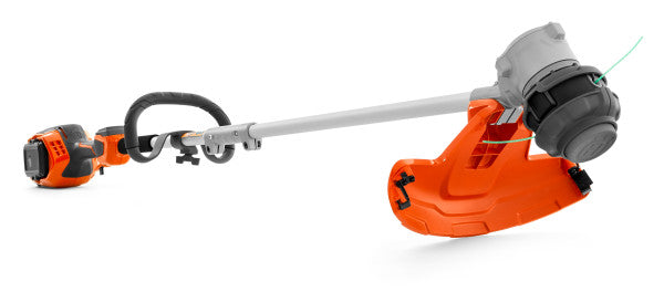 Husqvarna 220iL 16 pouces double direction arbre droit 40V alimenté par batterie sans fil, batterie 4 Ah et chargeur inclus 