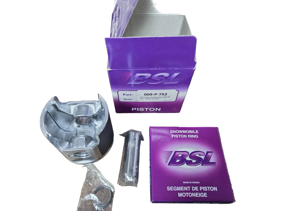 009-P-752 NEW PISTON KIT BSL SKI-DOO 420-9960-35 STANDARD 436CC