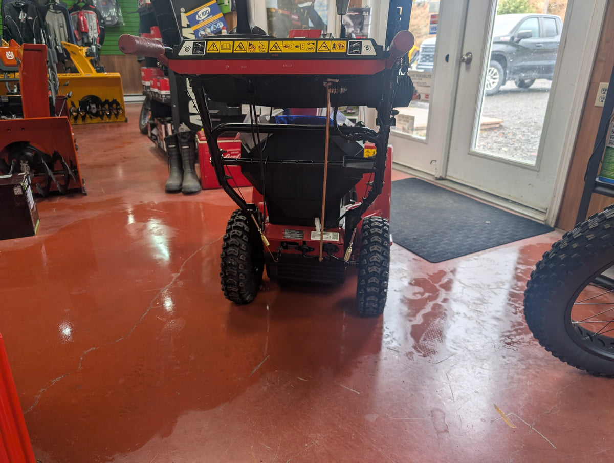 Used Toro Power Max e26, rear view