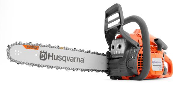 Tronçonneuse à essence Husqvarna 435, 40,9 cm³, 40,6 cm (16 pouces), jauge de 1,27 mm (0,050 pouce) et pas de 8,25 mm (0,325 pouce).