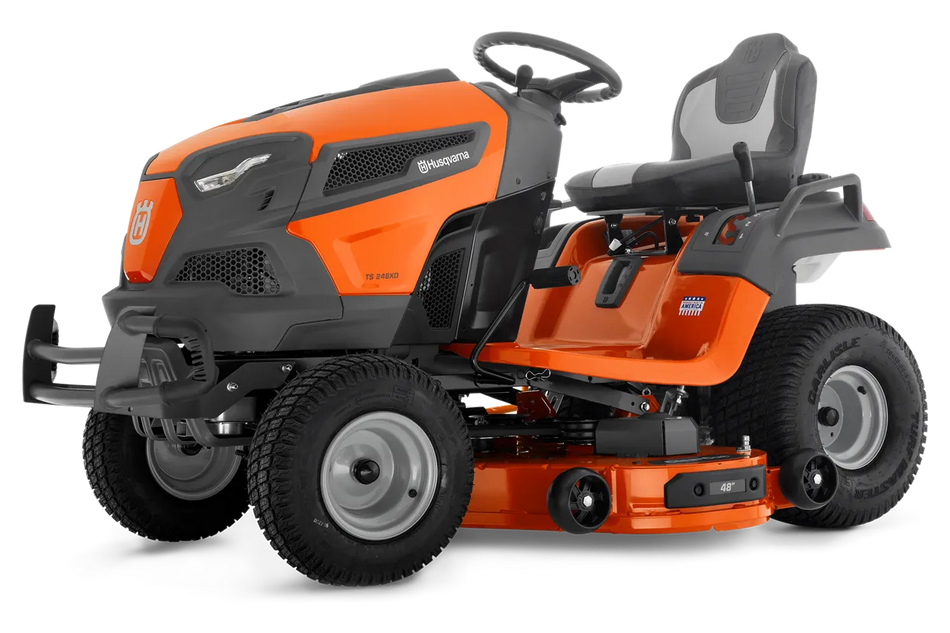 Husqvarna TS 248XD 48 Inch, 23-HP Kawasaki V-Twin Engine, Hydrostatic Transmission, Riding Lawn Mower