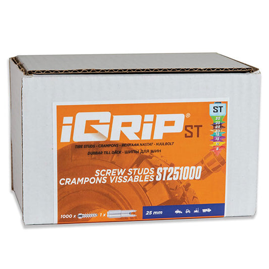 IGRIP STANDARD STUDS 25MM 1000PK (ST-251000)