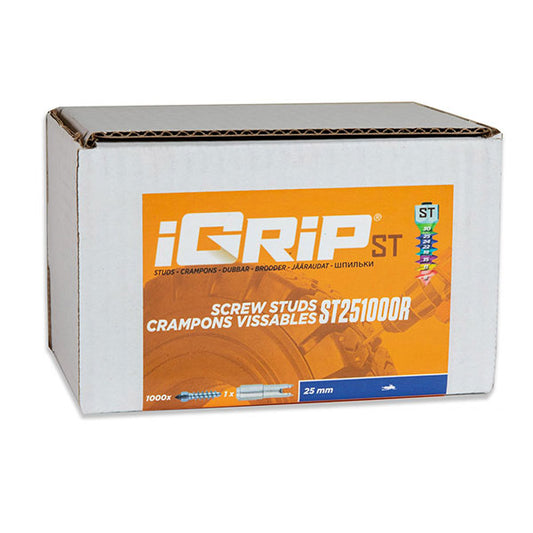 IGRIP STANDARD RACING STUDS 25MM 1000PK (ST-251000R)