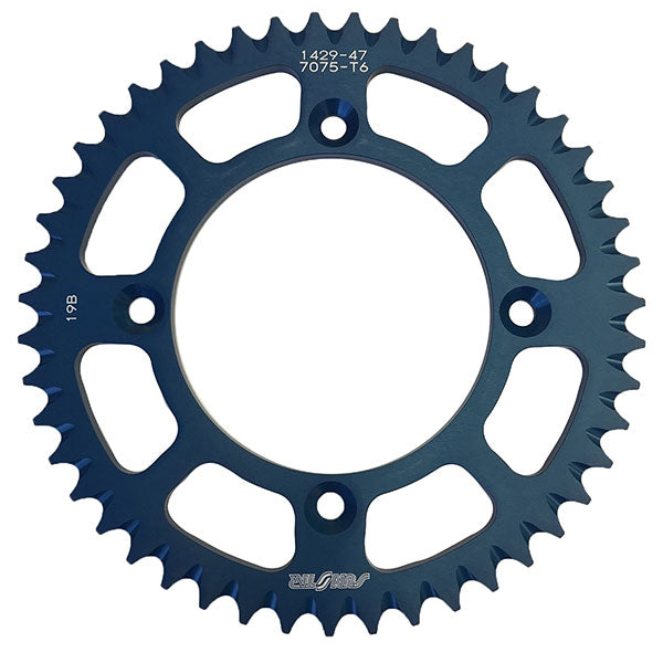 SUNSTAR WORKS TRIPLESTAR ALUMINUM REAR SPROCKETS (5-142947BL)