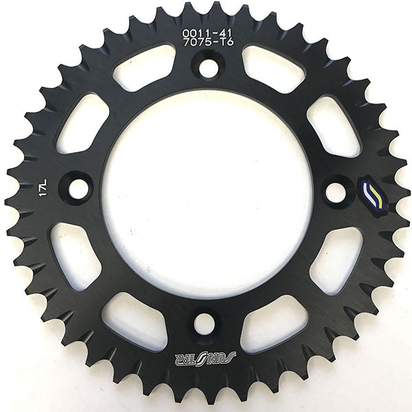 SUNSTAR WORKS TRIPLESTAR ALUMINUM REAR SPROCKETS (5-001141BK)