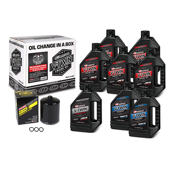MAXIMA RACING OILS V-TWIN OIL FULL CHANGE KIT